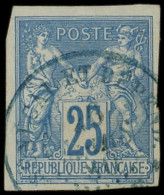 Colonies Générales - 35   25c. Bleu, Obl. Càd Bleu Du Sénégal, TB - Other & Unclassified