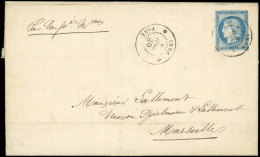 Let INDE CG N°23 Obl. Càd PONDICHERY 8/4/80 S. LAC, Càd Octog. Bleu POSS.AN 13/4/80, LIGNE O 9/4/80 Noir Et LIGNE N 13/4 - Other & Unclassified