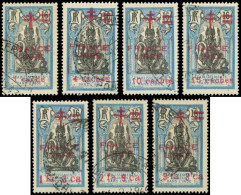 INDE 184/90 : La Série FRANCE LIBRE Obl., TB - Other & Unclassified