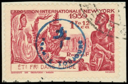 INDE 230CC : 1fa.12ca. Carmin, FRANCE TOUJOURS, Obl. Sur Fragt, TB - Other & Unclassified