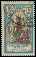 INDE 230H : 16ca. Bleu Et Noir, FRANCE TOUJOURS, Obl., TB. Br Et J - Other & Unclassified