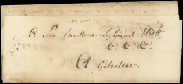 Let MAROC Lettre De Rabat De 1786, TB - Other & Unclassified