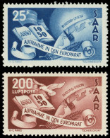 ** SARRE 277 Et PA 13 : Conseil De L'Europe, TB - Unused Stamps