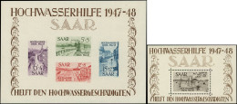 ** SARRE BF 1/2 : Inondés, TB. C - Blocks & Sheetlets