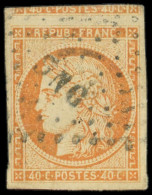 SENEGAL CG N°13 : 40c. Orange Obl. Los. SNG Noir, TB - Other & Unclassified