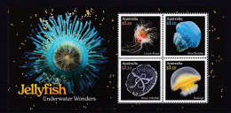 AUSTRALIA-2023-JELLYFISH- BLOCK-MNH. - Feuilles, Planches  Et Multiples