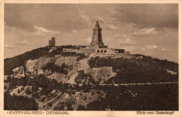 Delcampe - A0097 - Kyffhäuser Denkmal - Verlag Bark - Bahnpost Bahnpoststempel - Monumentos