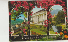 Gruss Aus BADEN-BADEN  Multivues ( 3 )   Carte Circulée - Chamoson