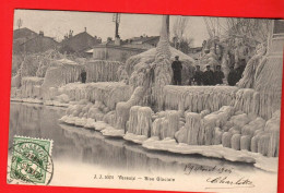 VBG-12  Versoix Bise Glaciale  Jullien 5576 ANIME. Cachet Frontal Circ. 1905 - Versoix