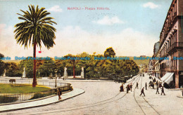 R127795 Napoli. Piazza Vittoria. R. Zedda Di V. Carcavallo. B. Hopkins - Welt
