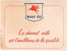 BUVARD  MOBIL OIL - Gas, Garage, Oil
