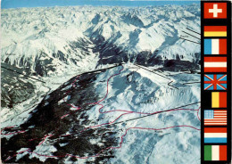 Klosters Mit Gutschna- Und Parsenn-Skigebiet (036-123) * 18. 1. 1991 - Klosters