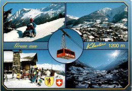 Gruss Aus Klosters 1200 M - 5 Bilder (4476) * 14. 1. 1990 - Klosters