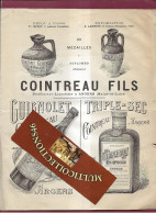 150624 - PUB AFFICHETTE - COINTREAU Fils ANGERS - Liqueur Guignolet Triple Sec Cerise - Posters