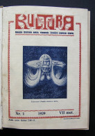 Lithuanian Magazine / Kultūra 1929 Complete - Algemene Informatie