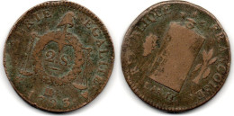 MA 35346 / France - Frankreich 2 Sols à La Balance 1793 BB TB+ - 1792-1804 1ère République (An I – An XII)