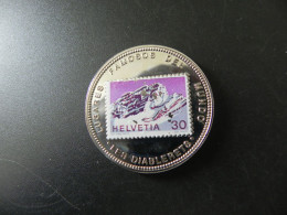 Equatorial Guinea 1000 Francos 1996 - Lugares Famosos Del Mundo - Les Diablerets - Guinea Equatoriale