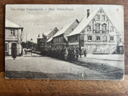 Mitau - Jelgava - östlichen Kriegsschauplatz - Schloss-Strasse - 1. WK - 14/18 - 1. Kompagnie - Lettonia