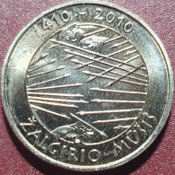 Lithuania 1 Litas, 2010 600th Anniversary Of The Battle Of Žalgiris KM172 - Lituanie