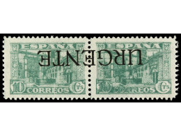 ESPAÑA E. LOCALES PATRIOTICAS: GRANADA. Conjunto De Sellos: Ed. * 28, 28hi, 30, 30 En Carta, 30hi Y 3 (3), Uno Usado. - Altri & Non Classificati