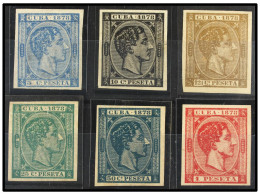 * CUBA. SERIE COMPLETA SIN DENTAR. Muy Bonita. Ed.44/49s. Cat. 685€. - Other & Unclassified