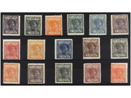 * COLONIAS ESPAÑOLAS: ELOBEY, ANNOBON Y CORISCO. SERIE COMPLETA. 16 Valores. Numeraciones Mezcladas. Ed.35/50. Cat. 240€ - Other & Unclassified