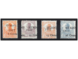 (**) COLONIAS ESPAÑOLAS: GUINEA. SERIE COMPLETA. 4 Valores. Goma No Original. Ed.124/27. Cat. 280€. - Other & Unclassified