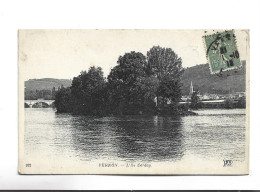 Delcampe - CPA  DPT 27 VERNON  L ILE CORDAY En 1910! - Vernon