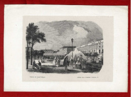HISTOIRE DE LOUIS PHILIPPE   -  PUBLIE RUE ET TERRASSE VIVIENNE  -   GRAVURE XIXéme - Prints & Engravings