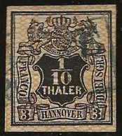 Hannover   .   Michel .  12 (2 Scans)  .   '56-'57    .    O     .    Gestempelt - Hannover