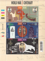 Delcampe - 2014  South Africa World War I In East & West Africa  Miniature Sheet Of 6 MNH  **I LOVE IT!!!** - Ongebruikt