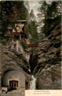 Kurhaus Passugg - Schlucht Und Trinkhalle - 2 Bilder (9403) * 6. 7. 1908 - Churwalden