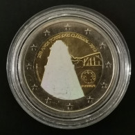 2 EUROS HOLOGRAMME 2013 TOUR DES CLERCS / PORTUGAL EURO HOLOGRAM - Errors And Oddities