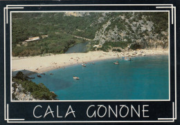 Delcampe - CARTOLINA  CALA GONONE NUORO SARDEGNA CALA LUNA VIAGGIATA 1986  Y3 - Nuoro