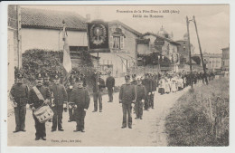 Delcampe - ARS - AIN - PROCESSION DE LA FETE DIEU - DEFILE DES HOMMES - Ars-sur-Formans