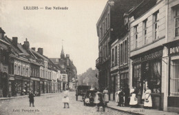 Delcampe - CPA LILLERS - Rue Nationale (A257) - Lillers