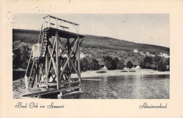 Delcampe - Bad Orb I.Spessart - Schwimmbad Gel.1953 - Bad Orb