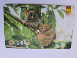 FILPPPINES/ CHIPCARD / PHILIPPINE TARSIERS/ ANIMALS/APES /BIG EYES    Fine Used Card  ** 17005 ** - Philippinen
