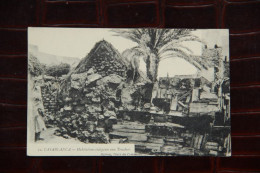 Delcampe - MAROC - CASABLANCA : Habitations Indigènes Aux Tenabers - Casablanca