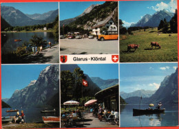 GLARUS Köntal - Campingplatz Vorauen - Postauto - Glarus Süd