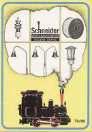 Catalogue SCHNEIDER 1979/80 Modellbahnzubehör Isolierte Drahte + Preis DM - Deutsch