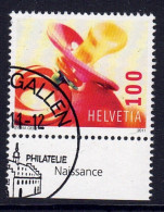 Suisse // Switzerland // 2010-2019 // 2011 // Naissance  , Oblitéré No.1401 - Autres & Non Classés