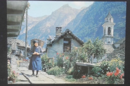 ► Cpsm  SONOGNO.  - Ticino Pittoresco - Type Femme - Sonogno