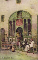 Delcampe - Egypt, CAIRO, An Arab Café (1910s) Illustrator Ella Du Cane Postcard - Kairo