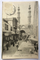 Delcampe - LE CAIRE (Cairo) 1913 : El-Mouyad And Bab-zou-Welch - LL (timbre Décollé) - Kairo