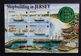 06 - 24 - Jersey - Shipbuilding - Bloc ** - MNH - Jersey