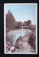 Delcampe - Cp, 86,  La Vienne à Châtellerault, Lavandières, Vierge, Ed. Artistique Raymond Bergevin, Ramuntcho N° 17102, Vierge - Chatellerault