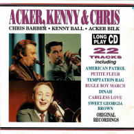 Chris Barber, Kenny Ball Y Acker Bilk - Acker, Kenny & Chris. CD - Jazz