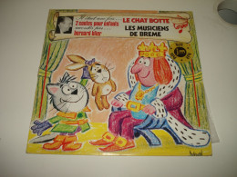 B15 / Bernard Blier  Chat Botté - Musiciens Brême - LP - CAR.23 - Fr 1975 NM/VG+ - Children