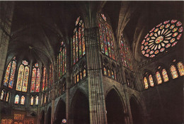 [-5%] ESPAGNE - Leon - Cathédrale - Transept - Carte Postale - León
